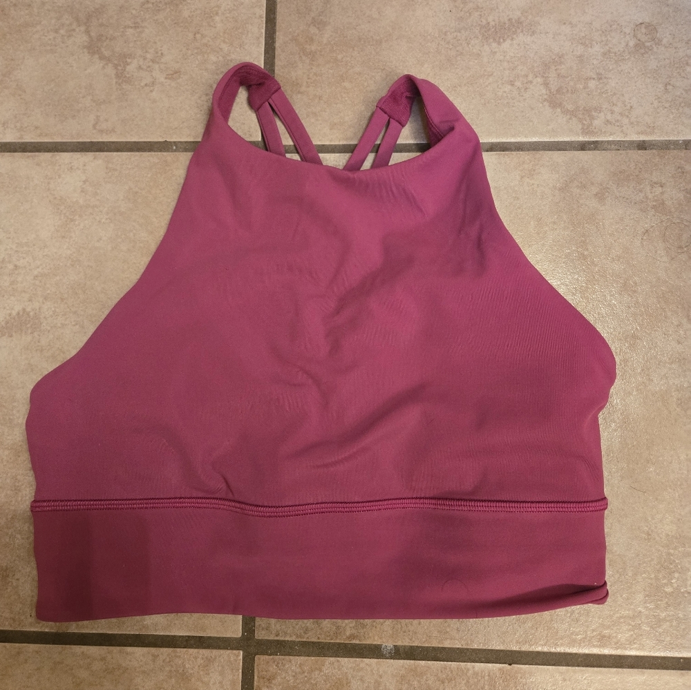 Lululemon Energy High-Neck Longline Tough Bra